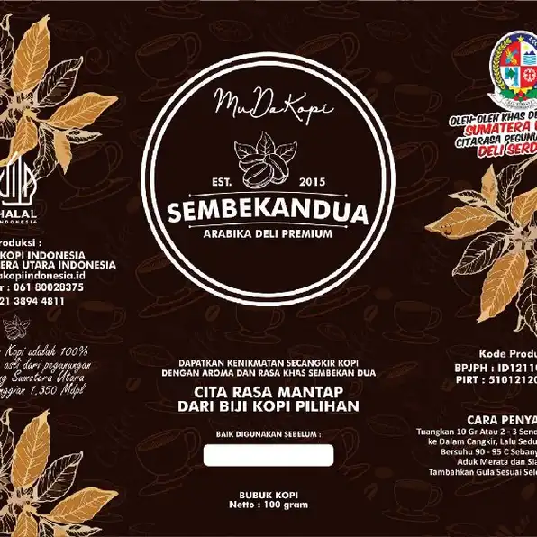 Sembekandua coffee ( botol ) Arabika deli premium