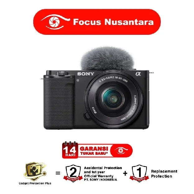 SONY ZV-E10 Kit 16-50mm f/3.5-5.6 OSS Mirrorless Camera
