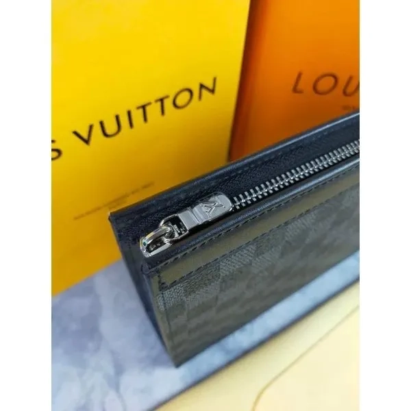 Tas CLUTCH POUCH BAG PRIA LV LOUIS VUITTON POCHETTE GRAPHITE