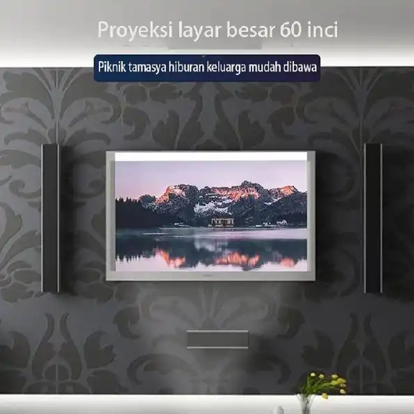 Proyektor Mini Proyektor Autofocus 4k Ultra-Clear High-Definition Rumah Siang Hari Proyeksi Langsung