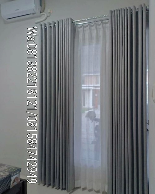 Sampul hordeng gordyn gorden korden curtain dan rollerblind