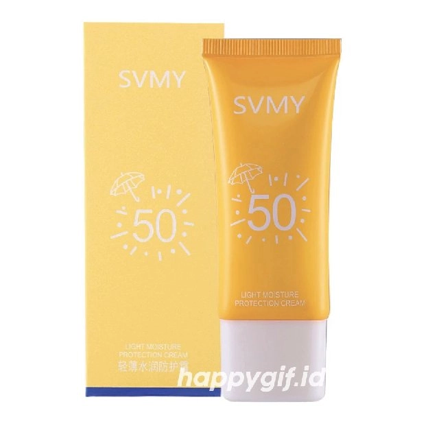 SVMY sun Block SPF 50 sun screen wajah tahan 12,5 jam.