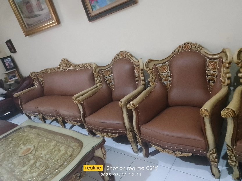 penambahan busa kursi sofa 