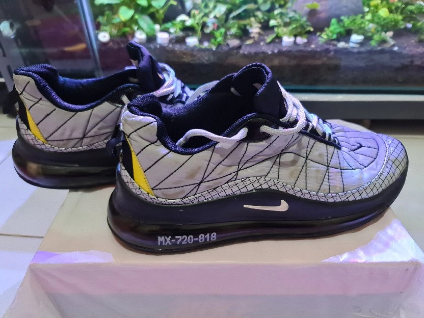 NIKE AIR MAX 720 Termo White Grey Yelow Size 42