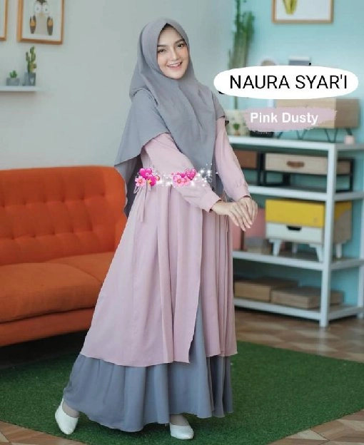 Naura Syar'i Set Khimar (SQ)