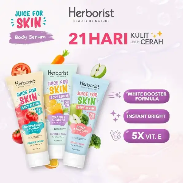 HERBORIST JUICE FOR SKIN BODY SERUM - 180ML | Body Serum | Lotion | Lotion Herborist