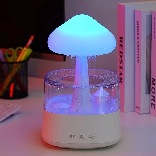 Rain Cloud Humidifier - The Beginning - Diffuser Aromatherapy Essential Oil - Kado Pasangan Pacar Sa