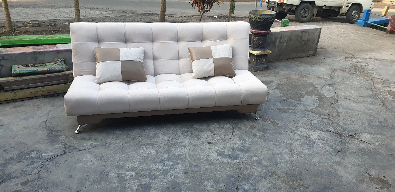 sofa bed bludru