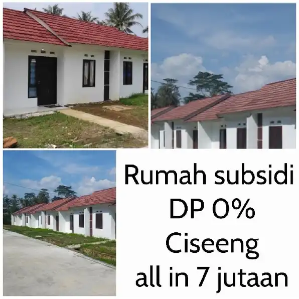 Rumah subsidi tanpa dp Ciseeng