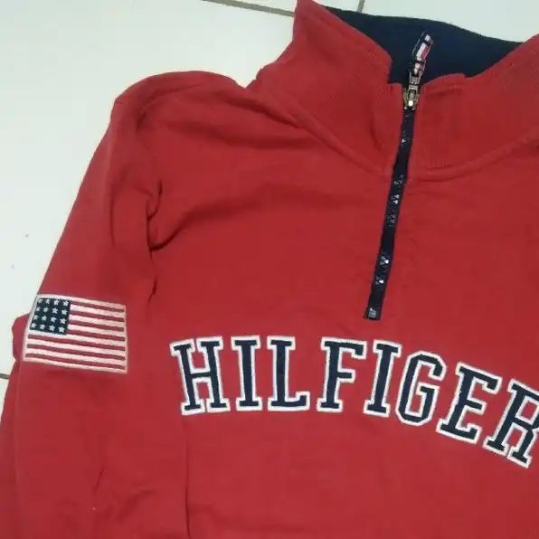 sweater half zhipper Tommy Hilfiger