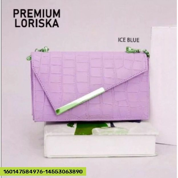 DISKON ❗❗LORISKA slingbag wanita croco korea style