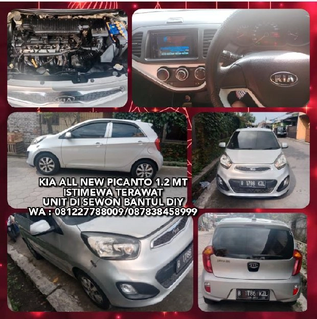 KIA ALL NEW PICANTO 1.2 MT 2013/2014 ISTIMEWA, DI SEWON BANTUL DIY.WA : 081227788009/087838458999