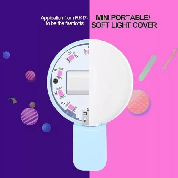 Ring Light Selfie MIni Q Portable