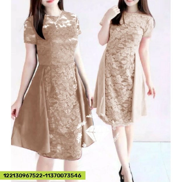 DISKON ❗❗DRESS ANISHA / GAUN CASUAL WANITA - 