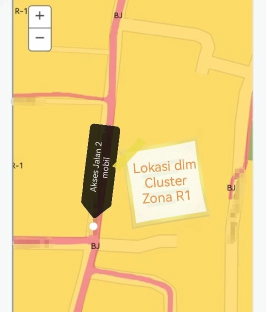 dijual Tanah kavling dalam cluster di Kebagusan pasar Minggu Jakarta Selatan 