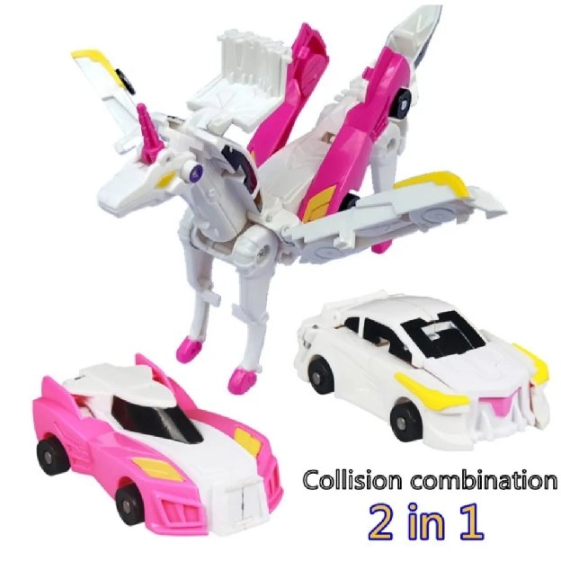 Mainan Anak Robot Mobil Unicorn Deformasi ~ Unicorn Deformation 2 in 1