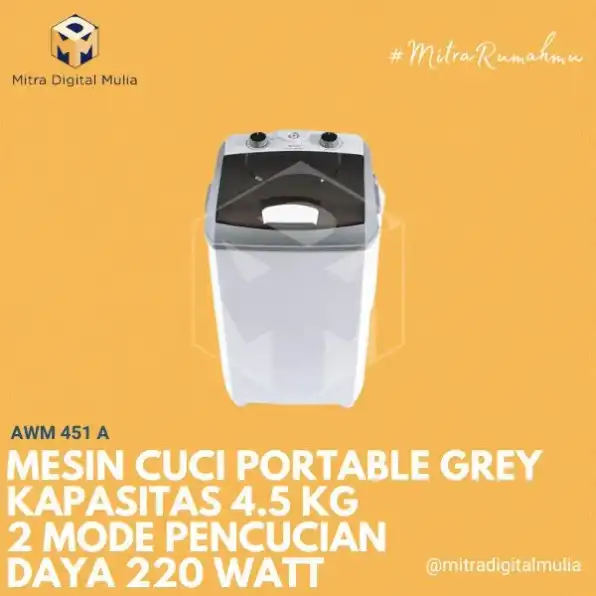 Mesin Cuci Mini Portable Washing Machine