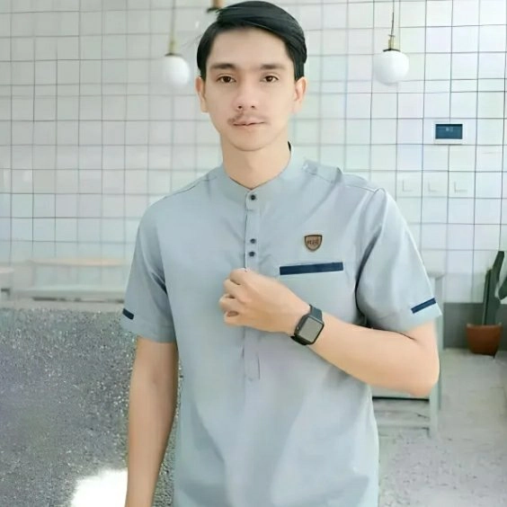 (COD) Baju koko lengan pendek termurah