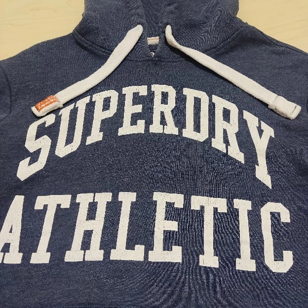 Hoodie vintage SUPERDRY Athletic Cansual designer original second