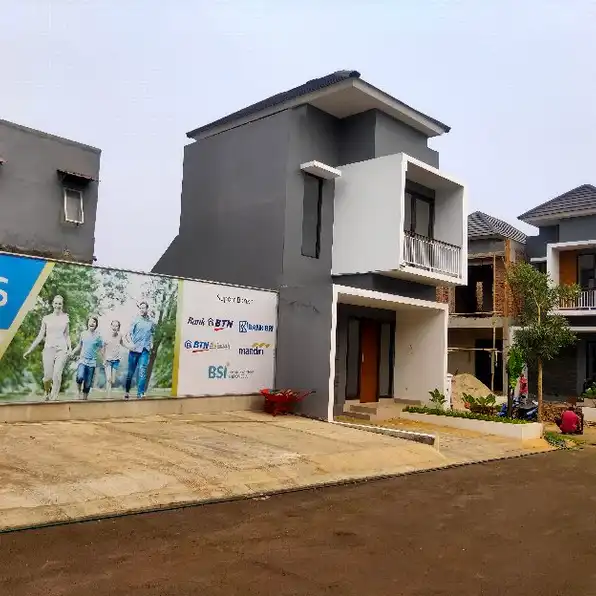 Rumah Murah 2 Lantai Lebar 7 Meter di Pamulang