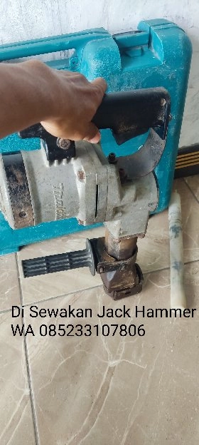 alat Renovasi Rumah disewakan Jack Hammer bor bobok beton hub wa 085233107806