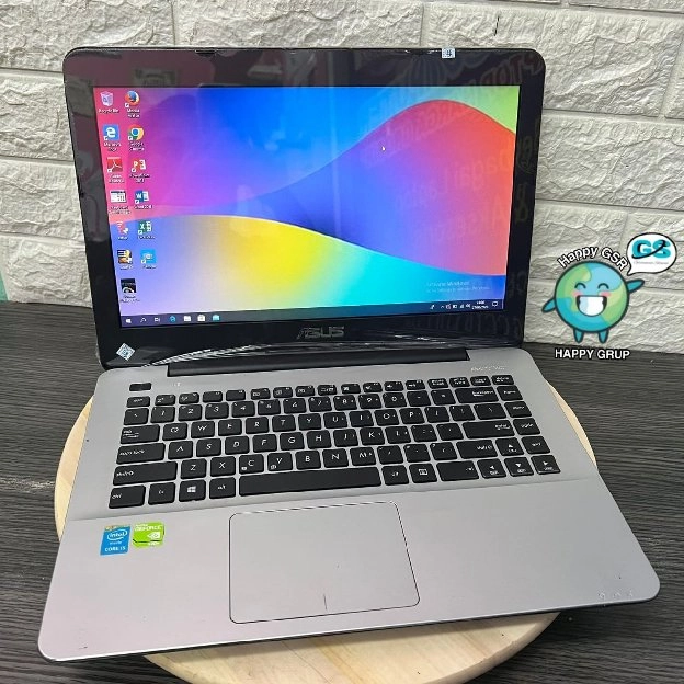 ASUS GEN4 I5 RAM 8GB SSD 256GB LAYAR 16INC "VGA GEFORCE LAPTOP SIAP PAKAI BISA COE BERGARANSI