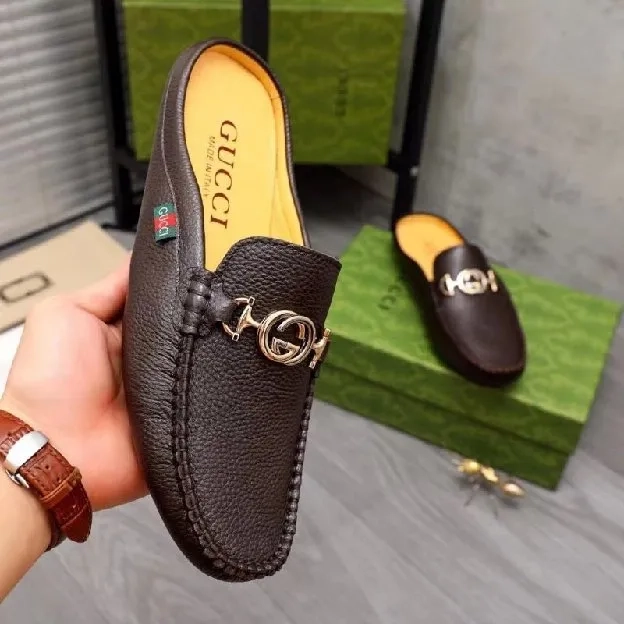 Sepatu sandal selop pria gucci ny