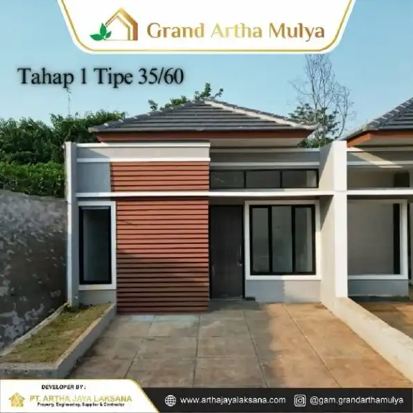 GRAND ARTHA MULYA RUMAH 1 LANTAI DI CISAUK