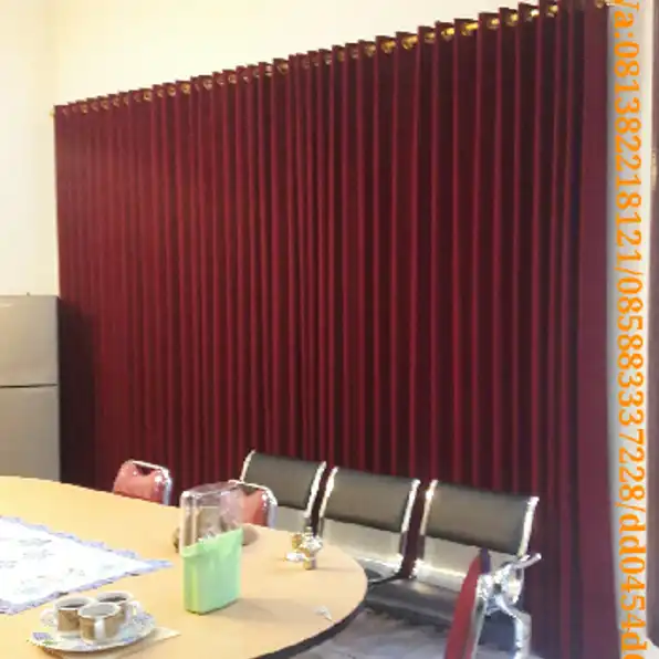 Desain gorden gordyn hordeng korden curtain minimalis top simpel