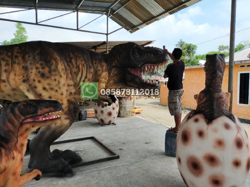 Tempat Pembuatan Patung Dinosaurus