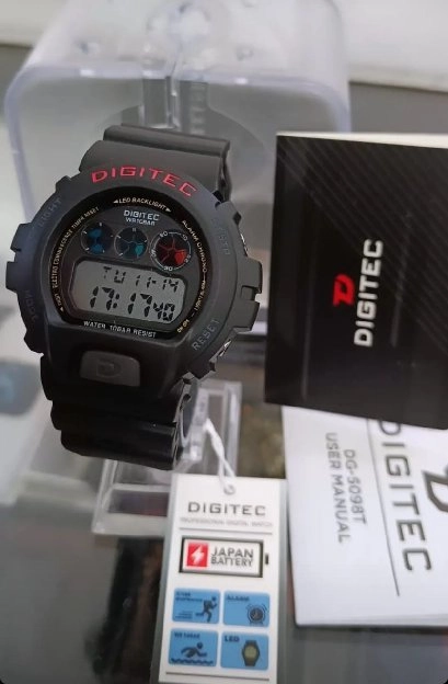 Ready!Jam tangan digital Digitec Original Pria