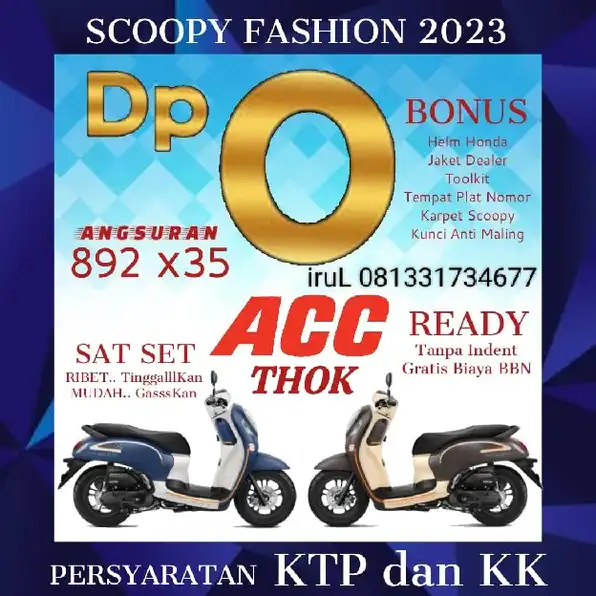 Scoopy DP 0 