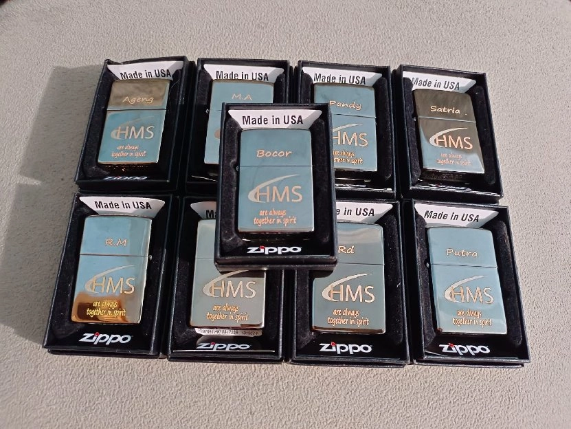 Zippo bisa custom logo ukir nama gambar tulisan foto grafir laser 