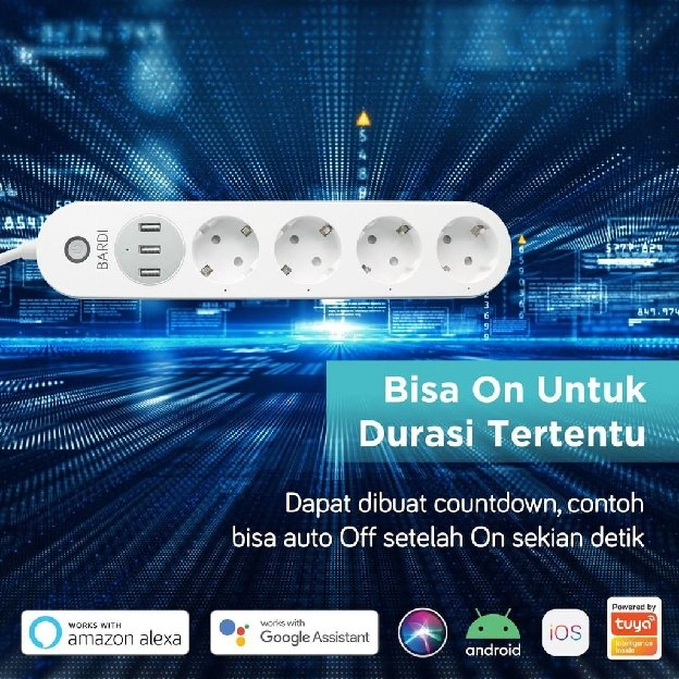 Smart Extension Power Strips Stop Kontak [Wifi] Colokan Listrik