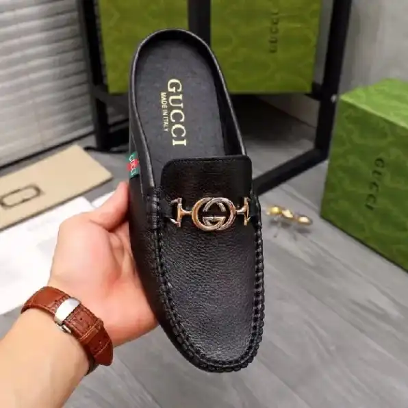 Sepatu sandal selop pria gucci ny mickey