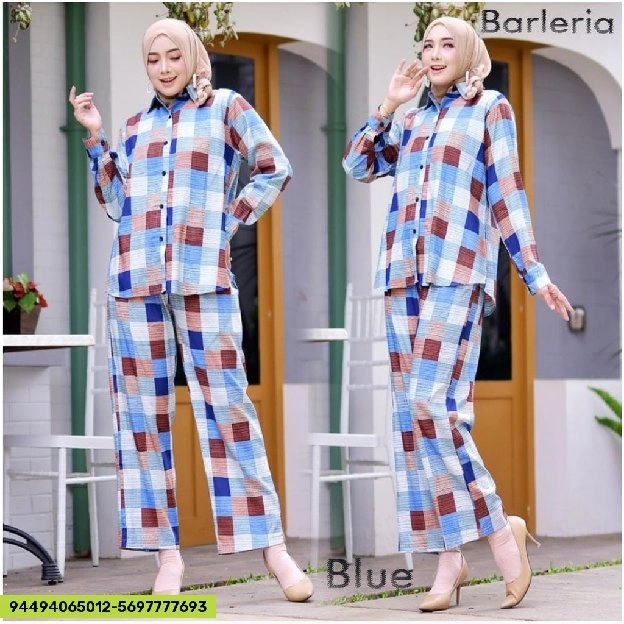 Setelan baju rayon wanita muslim