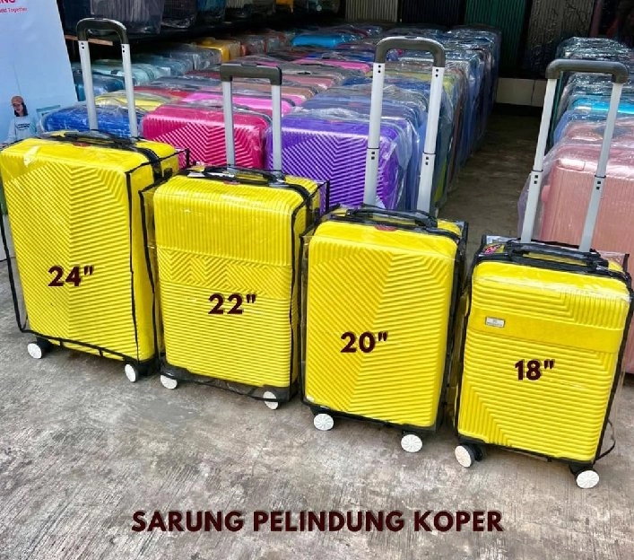 Ready!!Sarung koper / Cover Pelindung Koper