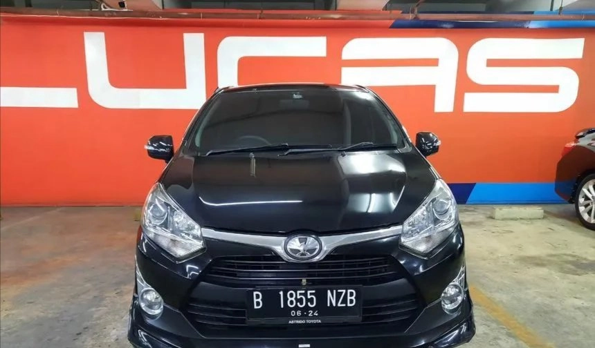 Toyota Agya Trd AT Hitam Tahun 2019 Mulus