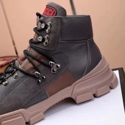 sepatu boots pria gucci