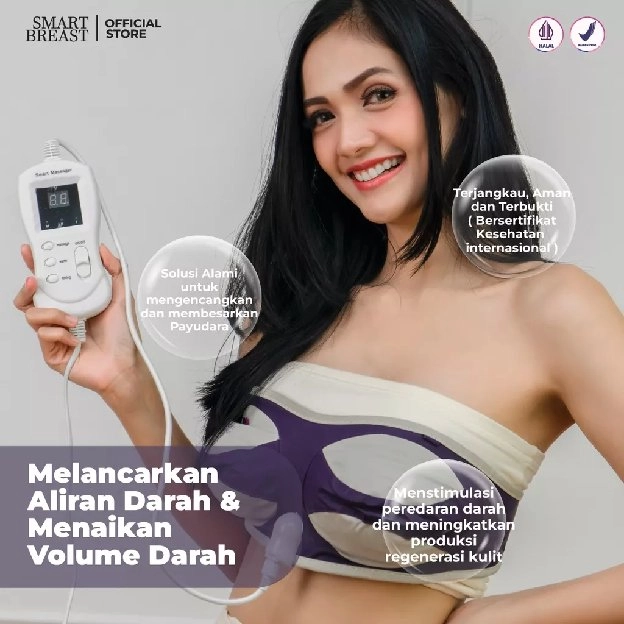 Smart Breast Alat Pembesar dan Pengencang Payudara