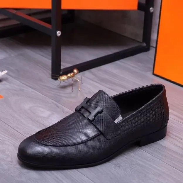 Sepatu pantofel formal hermes pria