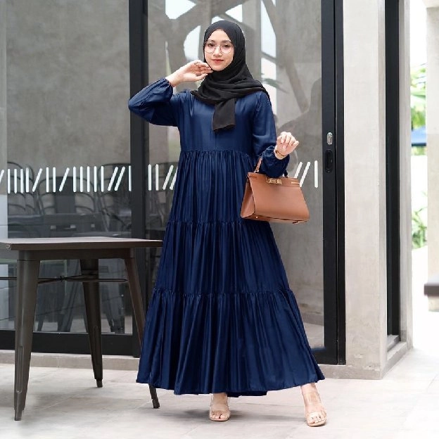 Gamis Hexa Dress Wanita Terbaru