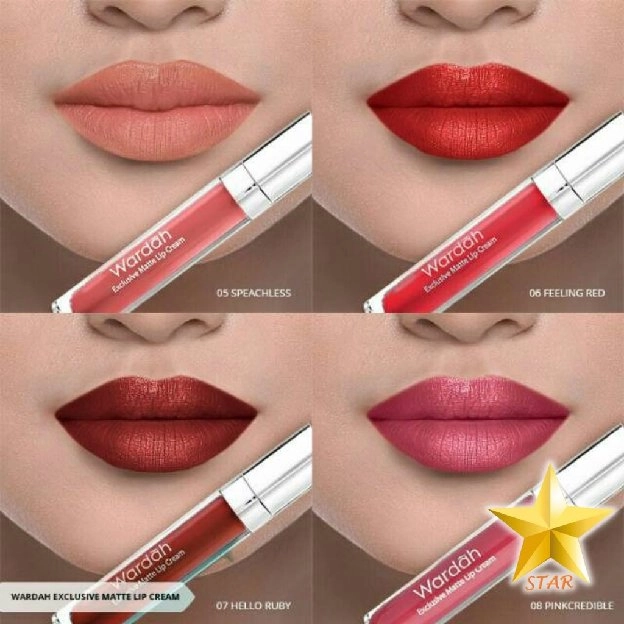 Wardah Lip Cream Exclusive Matte Cair Lipcream