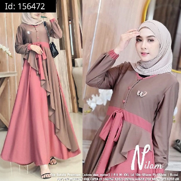 RRG GAMIS WANITA DRESS NILAM