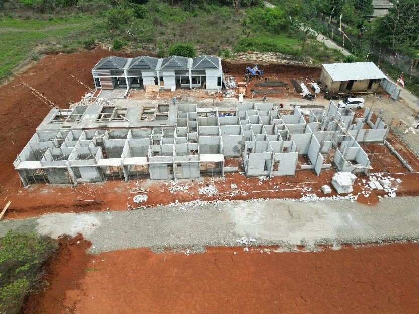 rumah komersil 1 lantai dekat tol serbaraja Bsd 