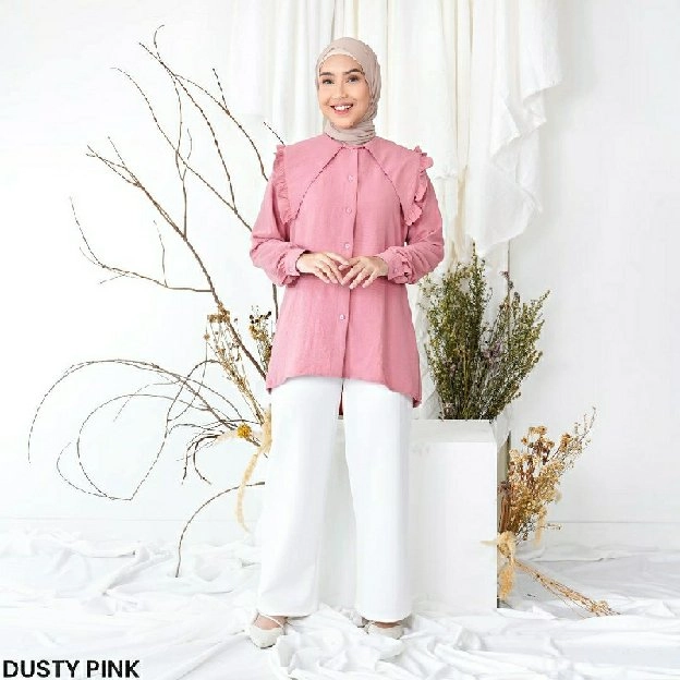 Blouse Hainun Kerah Rebah