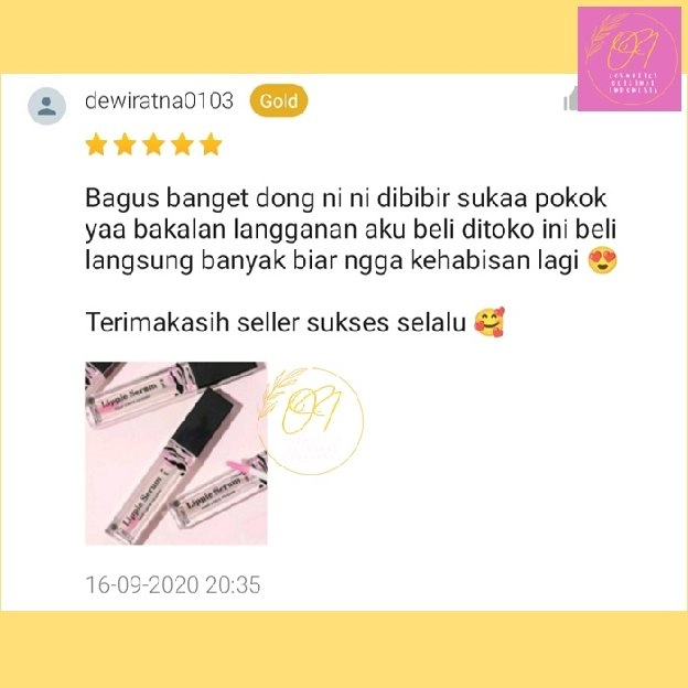 (ORIGINAL 100%) Lippie Serum by Raecca Lipstik Lip balm Original 100% Lipstik Glossy untuk Bibir Pec