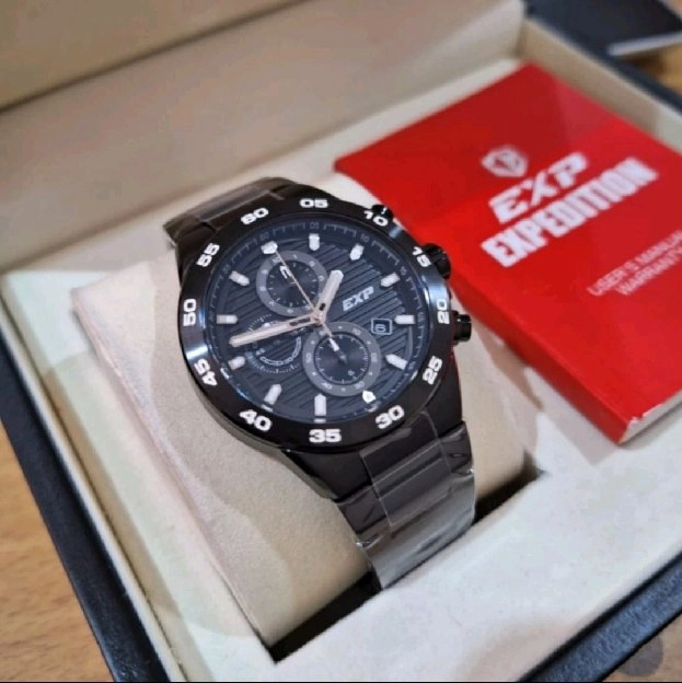 Ready BJM! Jam tangan Expedition EXP E 6848 M Pria gratis ongkir