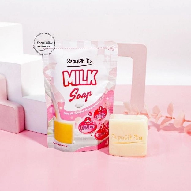 MILK SOAP SABUN PENCERAH BADAN BPOM