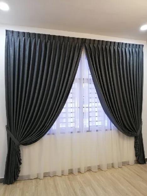 custom tirai gordyn curtain wallpaper dinding rollerblinds DLL 